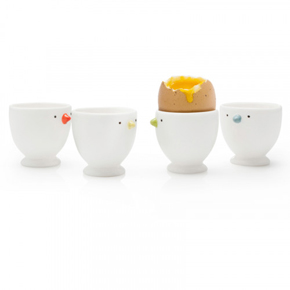 BIA - SET OF 4 'CHICK' EGG CUPS