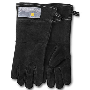 OUTSET LEATHER GRILL GLOVE-BLACK