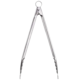 Cuisipro 12" Red Lock Tongs