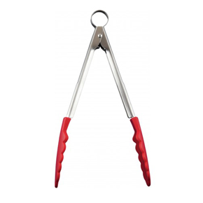 Cuisipro 9.5" Red Lock Tongs