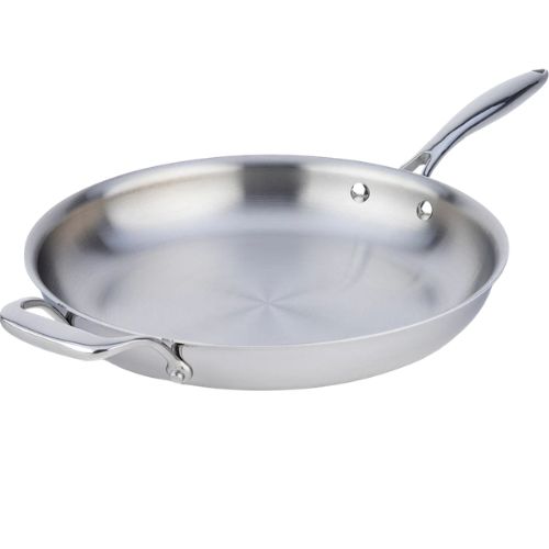 Supersteel 32cm Clad SS Frypan