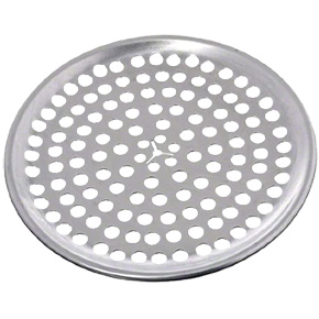 7" PIZZA PLATE PERFORATED