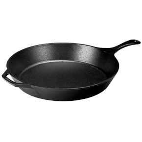 CAST IRON:15-1/4" FRYING PAN