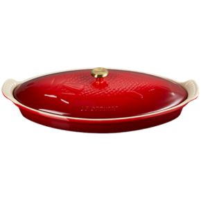 Heritage 1.6L Fish Baker -Cerise