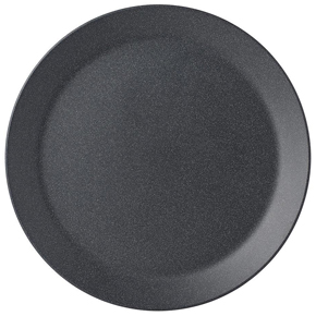 BLOOM BREAKFAST PLATE 9.5" BLACK