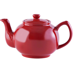TEAPOT 6 CUP BRIGHTS RED