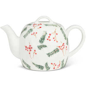 50oz. Pine & Berries Teapot