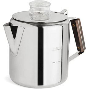 STAINLESS PERCOLATOR 2-6 CUP