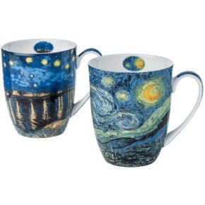 Van Gogh Starry Nights Mug Pair