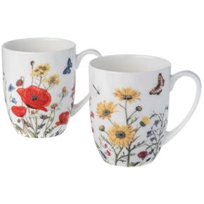 Wildflowers Mug Pair