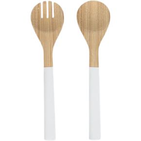 Sorbet Salad Servers White