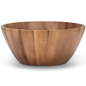 Abbott Lg Deep Wood Salad Bowl