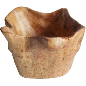 HAND CRAFT WOOD BOWL -MEDIUM