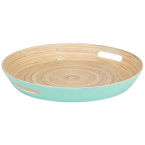 Sorbet Round Tray - Turquoise
