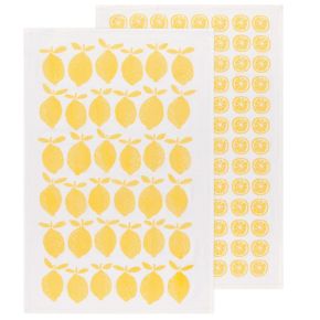 Lemon Print Yellow FS Dt S2