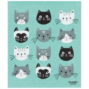 Swedish Towel: Cats Meow