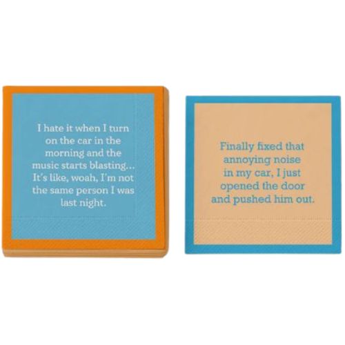 Slogan Napkins - Same Person