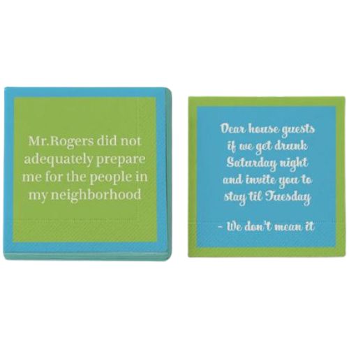 Slogan Napkins - Mr. Rogers