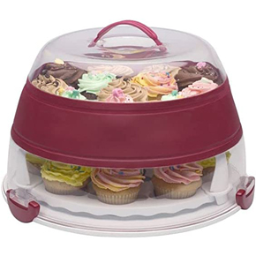 COLLAPSIBLE CUPCAKE/CAKE CARRIER