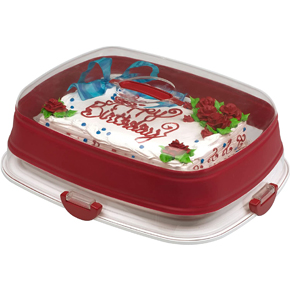 COLLAPSIBLE RECT CAKE CARRIER