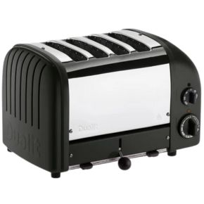 Dualit 4 Slot Toaster - Black