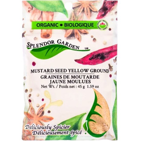 45g Organic Mustard Seed Ylw Gr