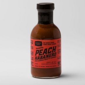 350mL Peach Habanero BBQ Sauce