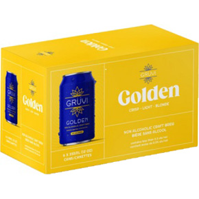 6x355ml GRUVI Golden Lager