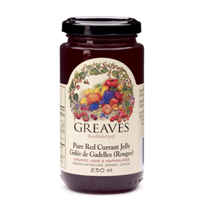 250ML GREAVES RED CURRANT JELLY
