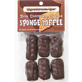 SPONGE TOFFEE: DRK CHCLATE 120G