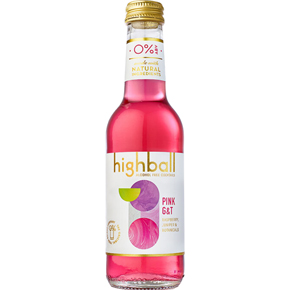 250ml HB Alcohol Free Pink G&T