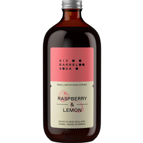 .5L Raspberry & Lemon Soda Syrup