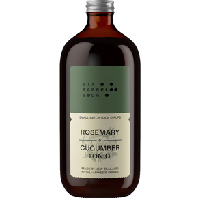 .5L Rosemary Cucumber Soda Syrup