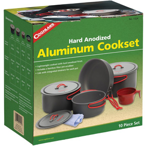 HARD ANODIZED 10PC COOKWARE SET