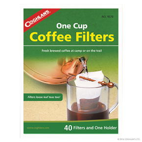 COFFEE FILTERS CAMP OR TRAIL