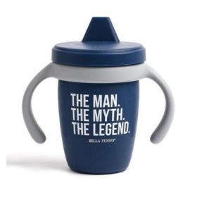 The Man Sippy Cup Midnight Blue