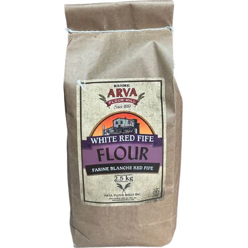2.5kg Arva White Red Fife Flour