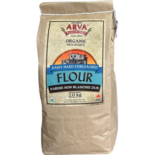 2kg Arva Organic Unbleach Flour
