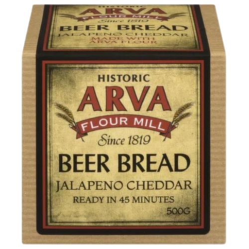 500g Arva Beer Brd Jalapeno Ched