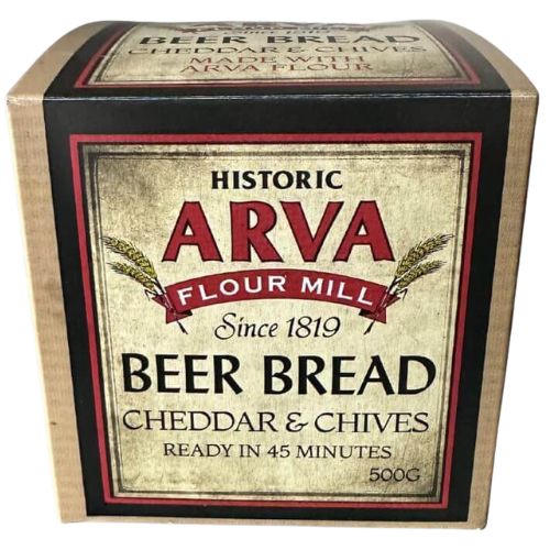 500g Arva Beer Brd Ched & Chive