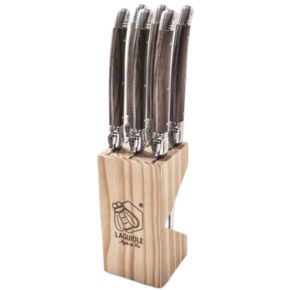 Laguiole Prem Steak Knives Wood