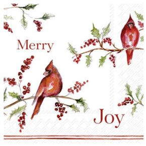 IHR Lunch Napkins Cardinals