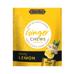 144g Bali Ginger Chew Lemon