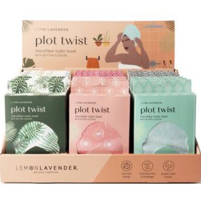 *Plot Twist Turbo Towel