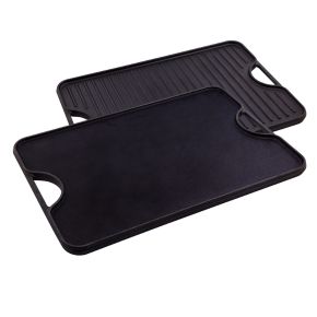 Victoria Cast Iron Rvrsb Griddle