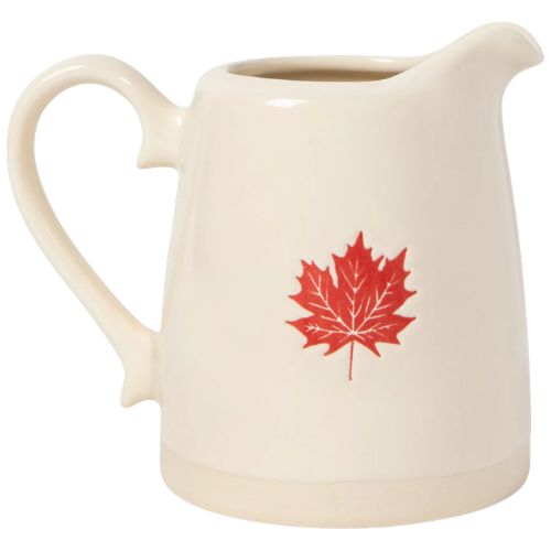 Maple Leaf Syrup Pitcher