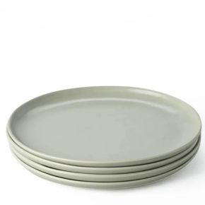 Fable Green Dinner Plates 4pk