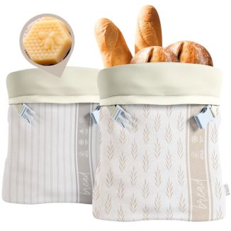 Nectar & Nest Beeswax Bread Bags