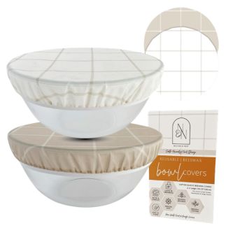 Nectar&Nest Beeswax Bowl Covers