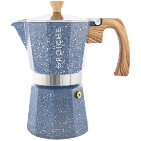 Stone Espresso Maker Blue 9 Cup